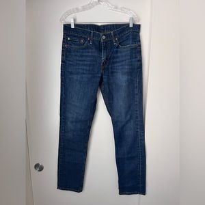 Men’s Levi’s Slim Dark Blue Jeans